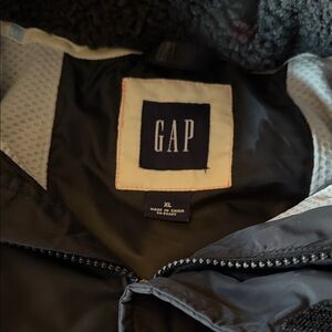 GAP Charcoal Outerwear